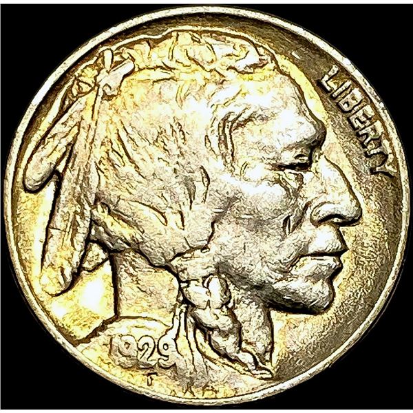 1929-S Nickel Buffalo Five Cents CLOSELY UNCIRCULATED
