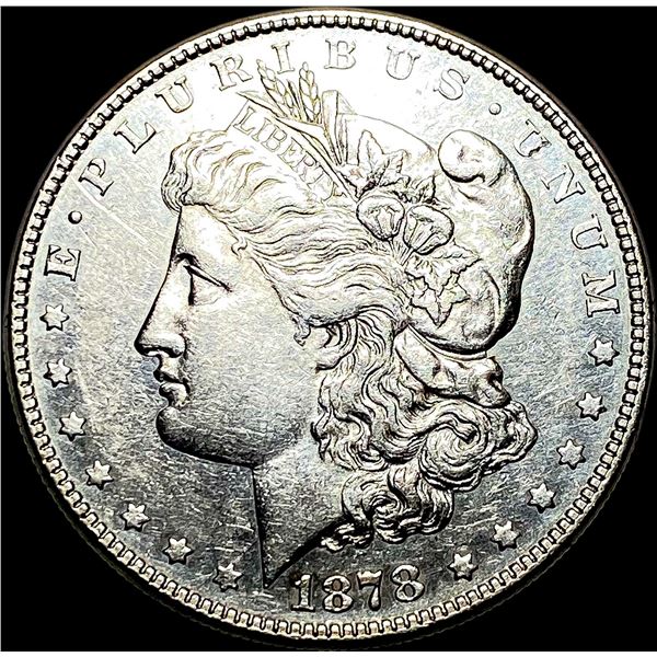 1878-S Silver Morgan Dollar CLOSELY UNCIRCULATED