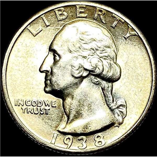 1938-S Silver Washington Quarter UNCIRCULATED