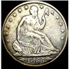 1855-O Silver Seated Liberty Half Dollar LIGHTLY CIRCULATED