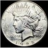 1928 Silver Peace Dollar NEARLY UNCIRCULATED