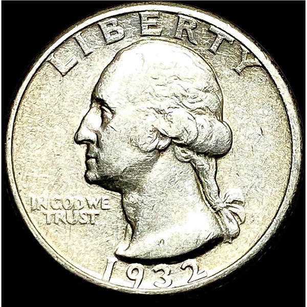 1932-P Silver Washington Quarter NEARLY UNCIRCULATED
