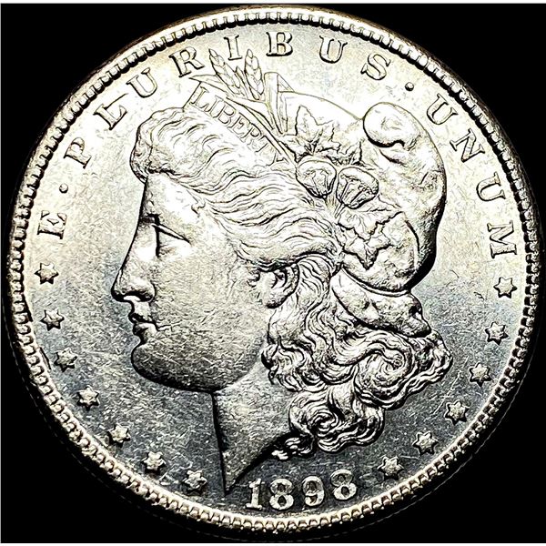 1898-S Silver Morgan Dollar CLOSELY UNCIRCULATED