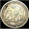 Image 2 : 1872-CC Silver Half Dollar NICELY CIRCULATED