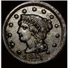 1851 Braided Hair Large Cent NEARLY UNCIRCULATED