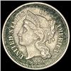 1871 Nickel Three-Cent Piece NEARLY UNCIRCULATED
