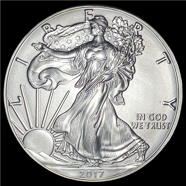 2017 1 oz Silver American Eagle $1 SUPERB GEM BU