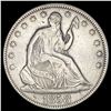 1858 Silver Half Dollar (Seated Liberty) CLOSELY UNCIRCULATED