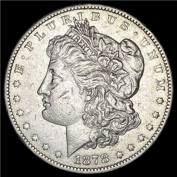 1878-S Silver Morgan Dollar CHOICE AU