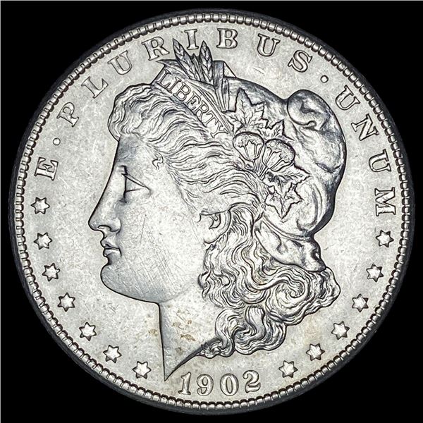 1902-S Silver Morgan Dollar CLOSELY UNCIRCULATED
