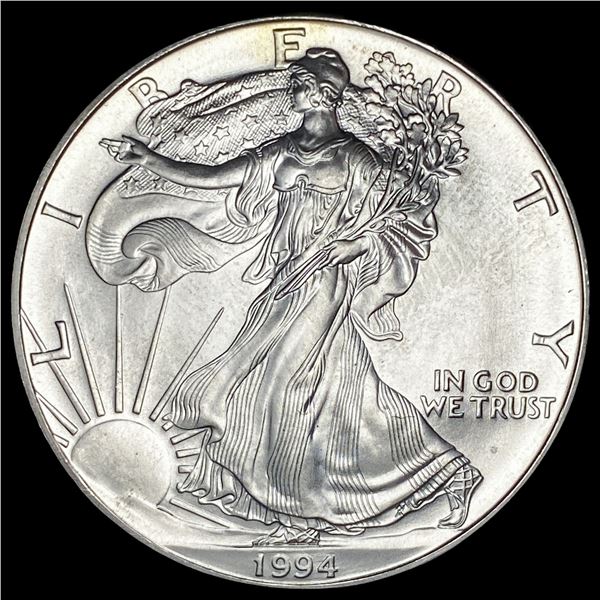 1994 Silver American Eagle $1 SUPERB GEM BU