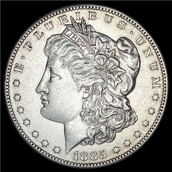 1885-S Silver Morgan Dollar CLOSELY UNCIRCULATED