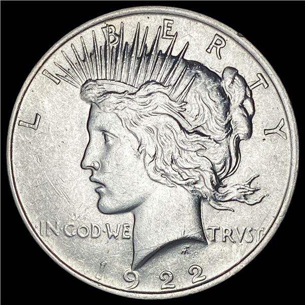 1922 Silver Peace Dollar CLOSELY UNCIRCULATED
