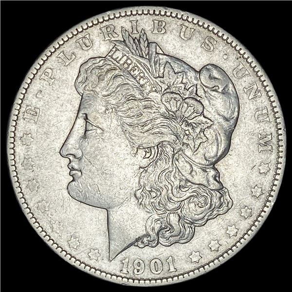 1901 Morgan Silver Dollar NEARLY UNCIRCULATED