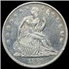 Image 1 : 1861 Silver Half Dollar (Seated Liberty) CLOSELY UNCIRCULATED