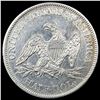Image 2 : 1861 Silver Half Dollar (Seated Liberty) CLOSELY UNCIRCULATED