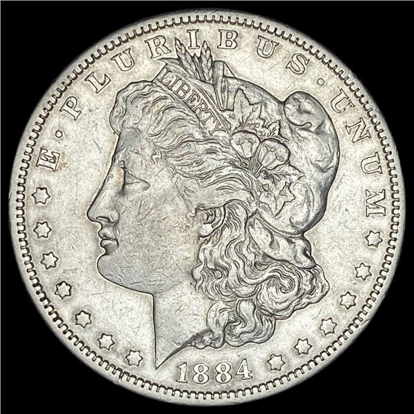 1884-S Silver Morgan Dollar NEARLY UNCIRCULATED