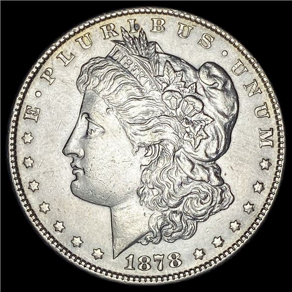 1878-S Silver Morgan Dollar CLOSELY UNCIRCULATED