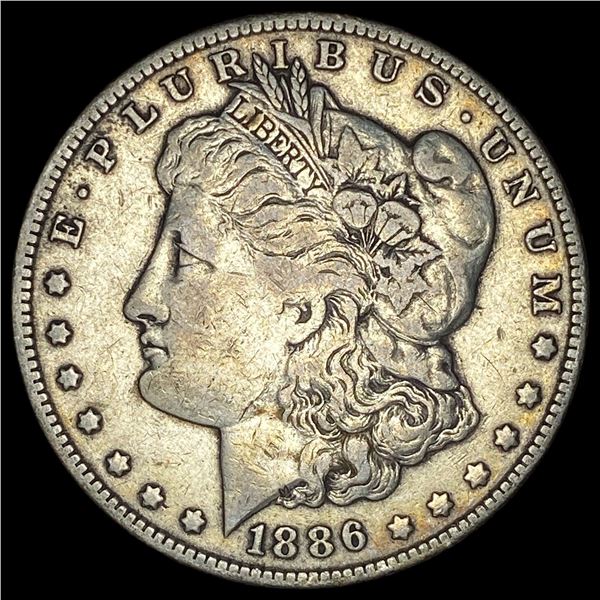 1886-O Silver Morgan Dollar NEARLY UNCIRCULATED