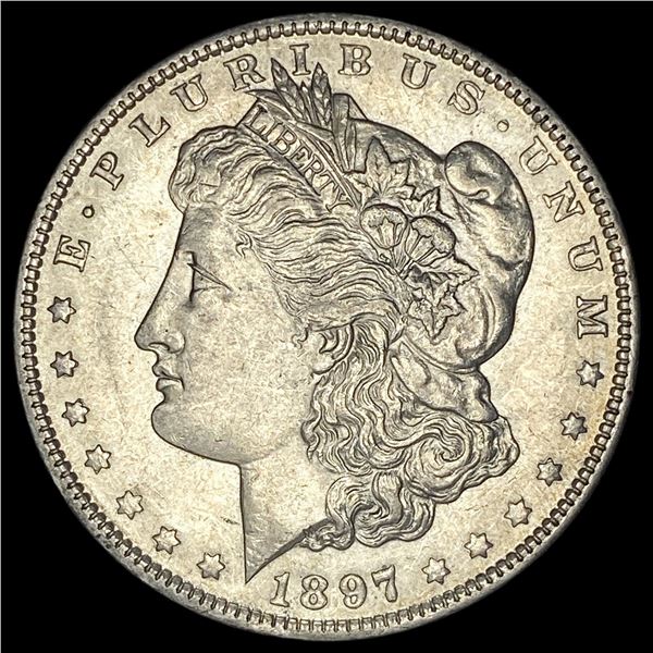 1897 Silver Morgan Dollar CHOICE AU