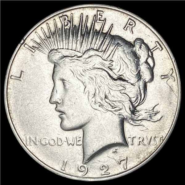 1927 Peace Silver Dollar CLOSELY UNCIRCULATED