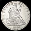 Image 1 : 1846 Silver Half Dollar (Seated Liberty) CLOSELY UNCIRCULATED