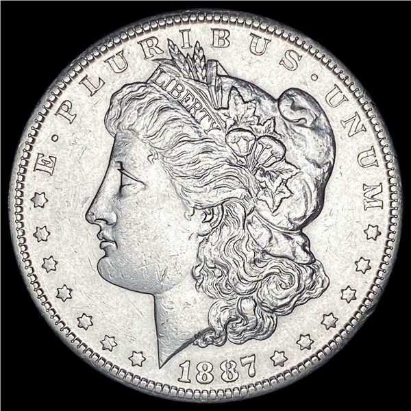 1887-S Silver Morgan Dollar CLOSELY UNCIRCULATED