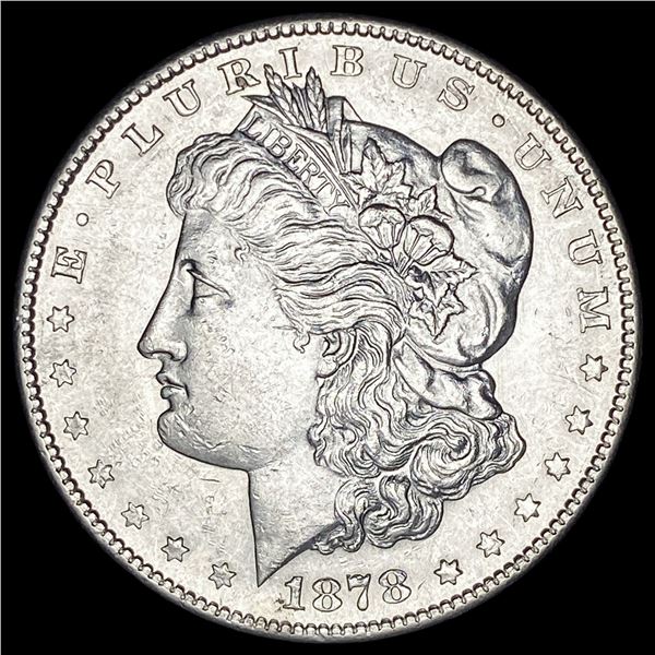 1878 Silver Morgan Dollar CHOICE AU