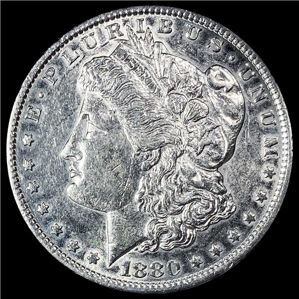 1880-S Silver Morgan Dollar CLOSELY UNCIRCULATED