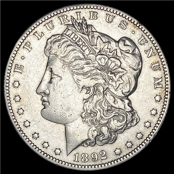 1892-S Silver Morgan Dollar NEARLY UNCIRCULATED