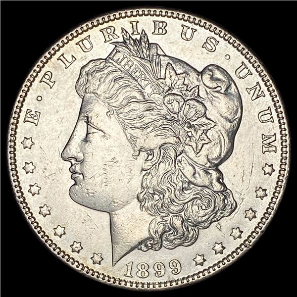 1899 Silver Morgan Dollar CLOSELY UNCIRCULATED