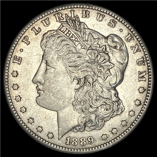 1889-S Silver Morgan Dollar CLOSELY UNCIRCULATED