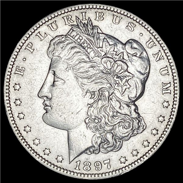 1897-S Silver Morgan Dollar CLOSELY UNCIRCULATED
