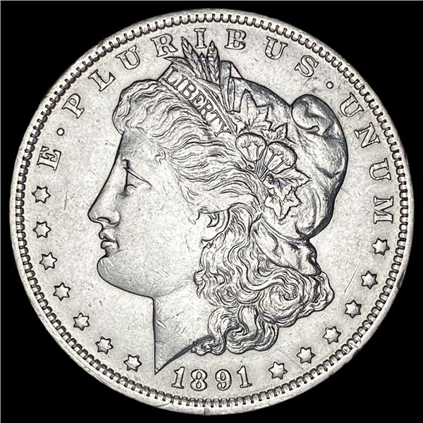 1891-O Silver Morgan Dollar CLOSELY UNCIRCULATED
