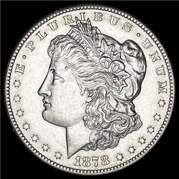 1878-S Silver Morgan Dollar CLOSELY UNCIRCULATED