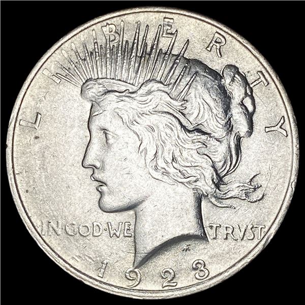 1923 Silver Peace Dollar CLOSELY UNCIRCULATED