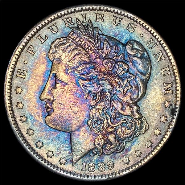 1889 Silver Morgan Dollar CLOSELY UNCIRCULATED