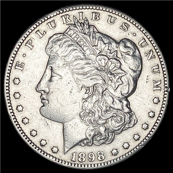 1898-S Silver Morgan Dollar CLOSELY UNCIRCULATED