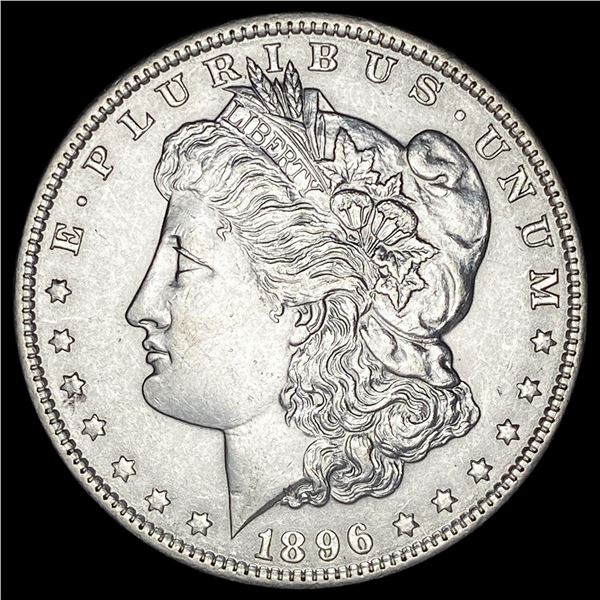 1896 Silver Morgan Dollar CLOSELY UNCIRCULATED