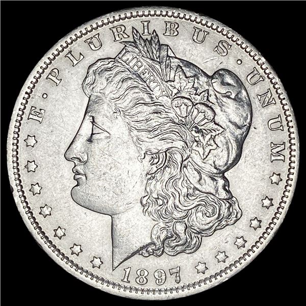 1897 Morgan Silver Dollar CLOSELY UNCIRCULATED