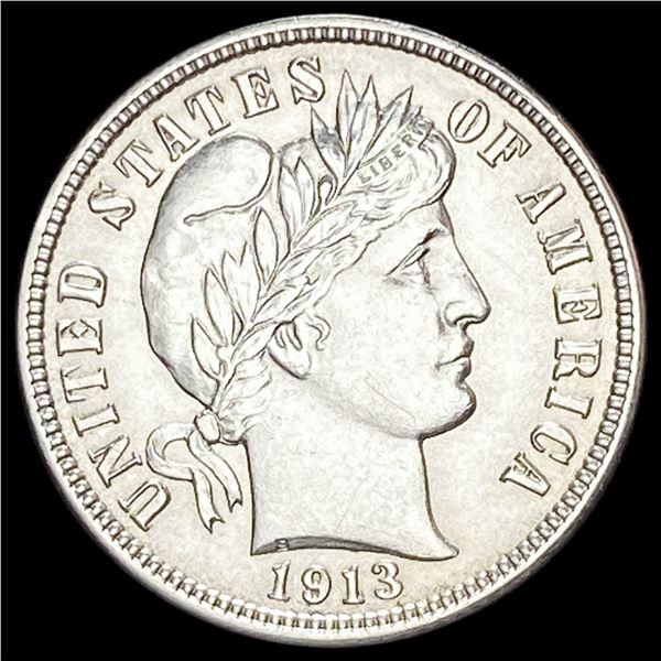 1913 Barber Dime UNCIRCULATED