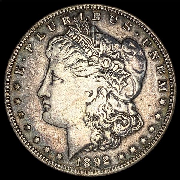 1892-S Silver Morgan Dollar NEARLY UNCIRCULATED