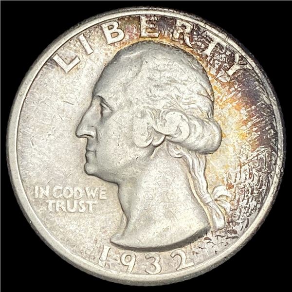 1932-D Silver Washington Quarter NEARLY UNCIRCULATED
