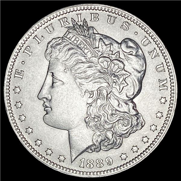 1889 Silver Morgan Dollar CLOSELY UNCIRCULATED