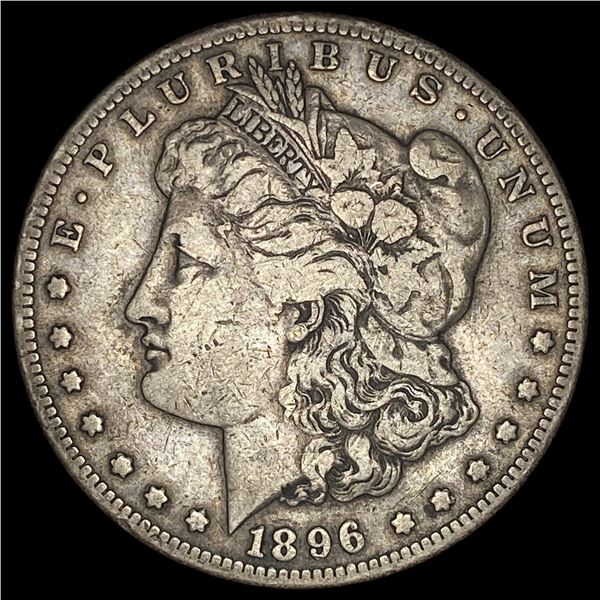 1896-S Silver Morgan Dollar LIGHTLY CIRCULATED