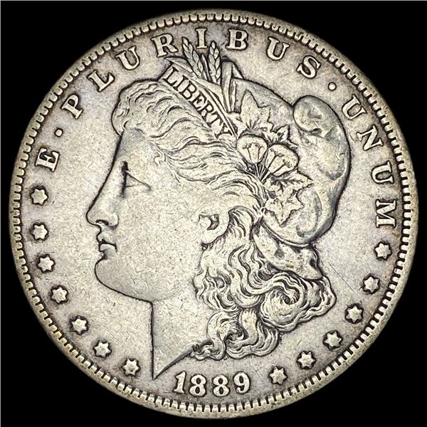 1889 Silver Morgan Dollar LIGHTLY CIRCULATED