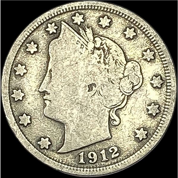 1912 Liberty Head Nickel NICELY CIRCULATED
