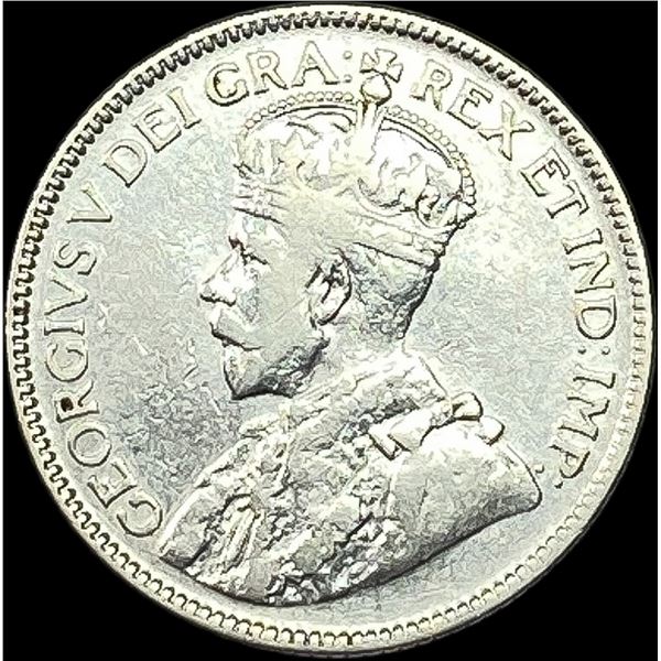 1935 Canada Silver 25 Cents LIGHTLY CIRCULATED