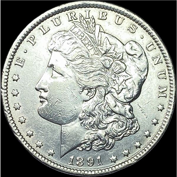 1891-O Silver Morgan Dollar CLOSELY UNCIRCULATED