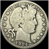 Image 1 : 1914 Barber Half Dollar NICELY CIRCULATED